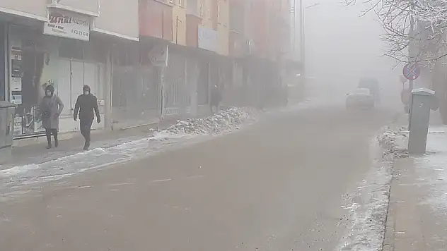 Ağrı'ya dondurucu soğuklar geri geldi