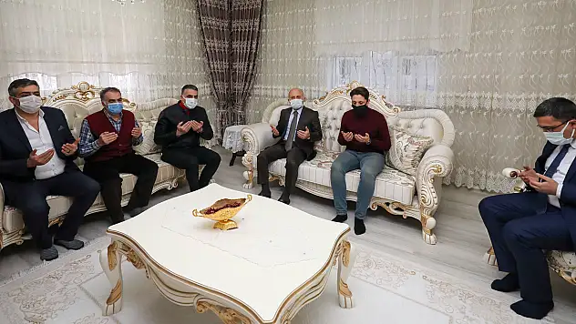 Vali Varol'dan şehit ailesine ziyaret