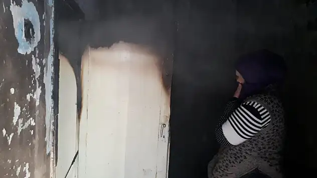 Ağrı'da korkutan yangın