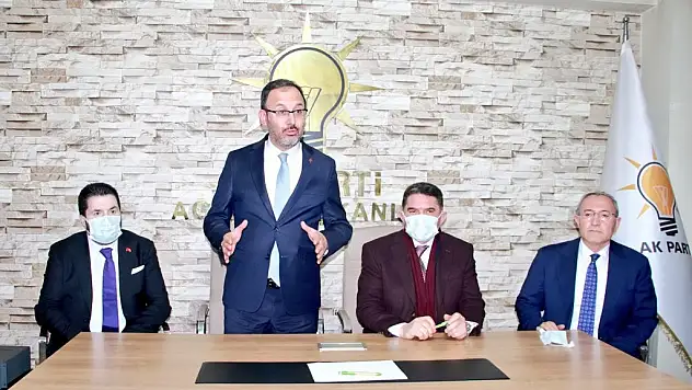 Bakan Kasapoğlu: 'Fitne ve fesada aldırış etmeden safımızı sıklaştıracağız'