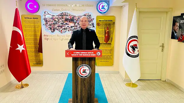 Abbas Gündüz: Zulmün karşısında duran, mazlumun yanında yer alan lider Erdoğan'dır