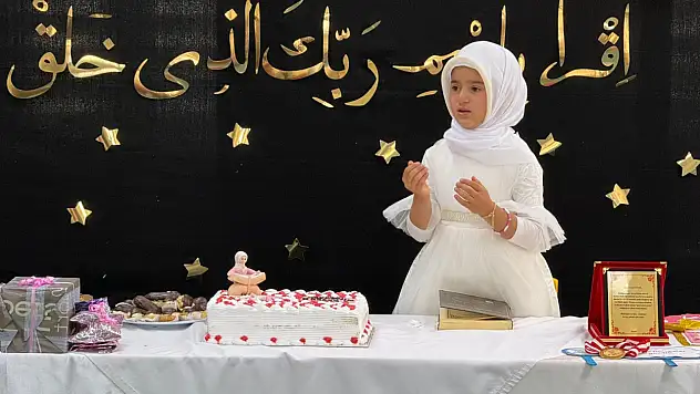ADEM-3'te Minik öğrenciler Kur'an-ı Kerim'i tamamladı