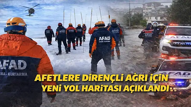 Ağrı AFAD faaliyet planı ne içeriyor? Detaylar belli oldu