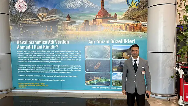 Ağrı Ahmed-i Hani Havalimanı'nda anlamlı uygulama