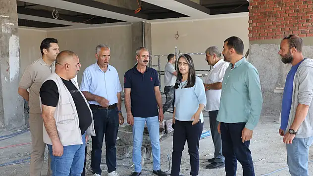 Ağrı Belediyesi'nden devam eden çalışmalar yerinde incelendi