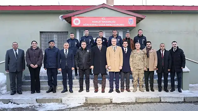Ağrı Ceza İnfaz Kurumu'nda Ramazan buluşması gerçekleşti