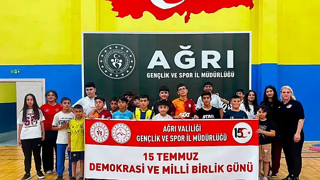 Ağrı'da 15 Temmuz anısına dart ve bocce turnuvaları tamamlandı