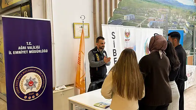 Ağrı'da 8 bin üniversite öğrencisine siber güvenlik eğitimi