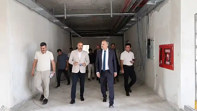 Ağrı'da 9 bin metrekarelik dev sosyal hizmet yatırımında inceleme