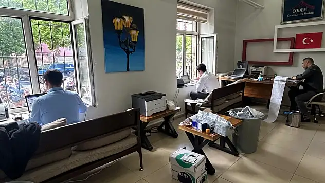 Ağrı'da Aile kartları için yurt binası geçici başvuru merkezi oldu