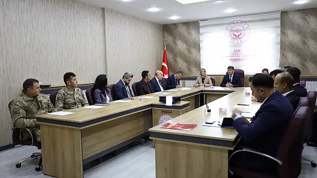 Ağrı'da aile ve gönüllülük çalışmaları için hazırlık toplantısı yapıldı