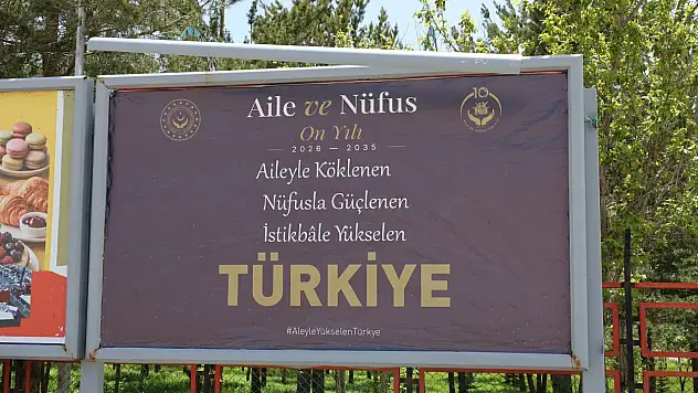 Ağrı'da 'Aile ve Nüfus' farkındalığı için afiş çalışması başlatıldı