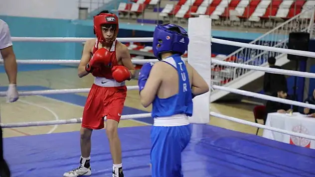 Ağrı'da boks dostluk turnuvası büyük ilgi gördü