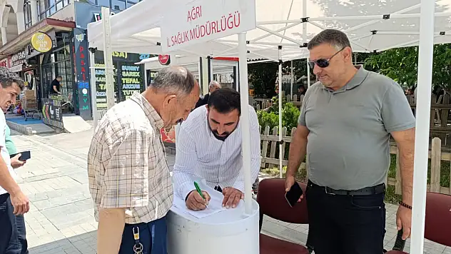 Ağrı'da sağlık taramaları caddelere taşındı
