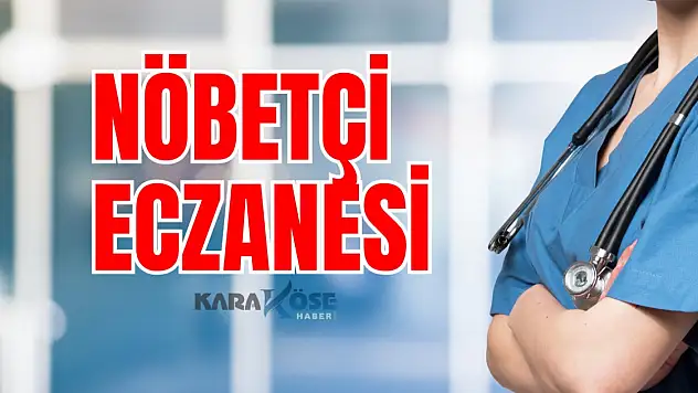 Ağrı'da bugün hangi eczaneler nöbetçi? (13 Mart 2025)