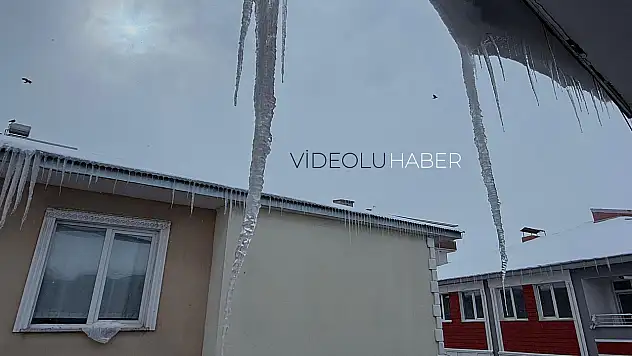 Ağrı'da buz mesaisi