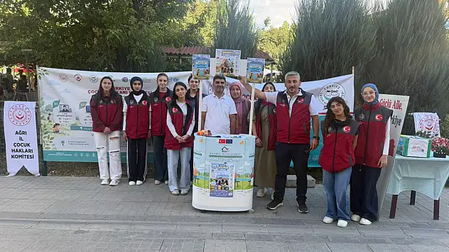 Ağrı'da çocuklar iklim ve dijital dünya aynı etkinlikte buluştu