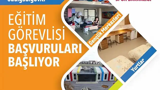 Ağrı'da eğitim görevlisi ve antrenör olmak isteyenlere müjde! Başvurular başlıyor