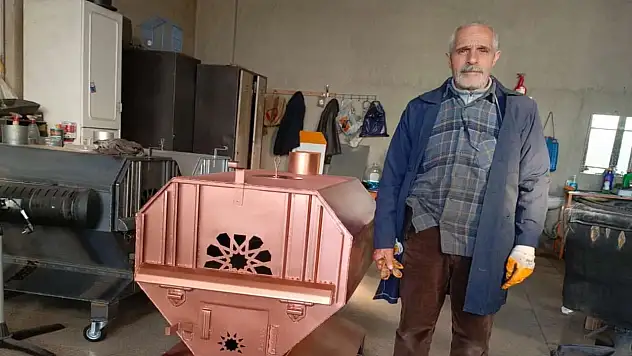 Ağrı'da el yapımı sobalara ilgi arttı nostalji ve pratiklik buluştu