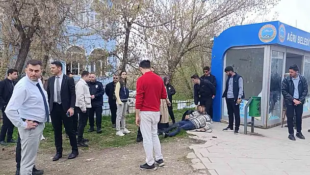 Ağrı 'da eniştesini vuran kayınbirader gözaltına alındı