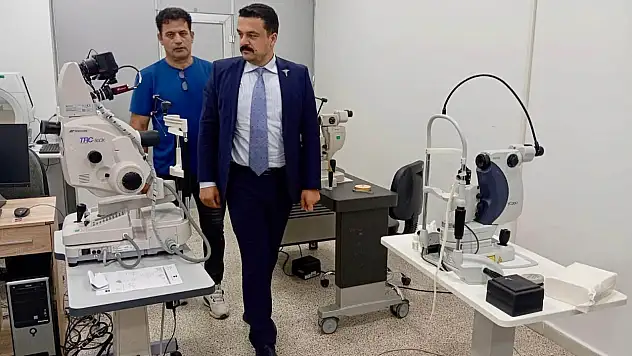 Ağrı'da göz hastaları için yeni dönem başladı