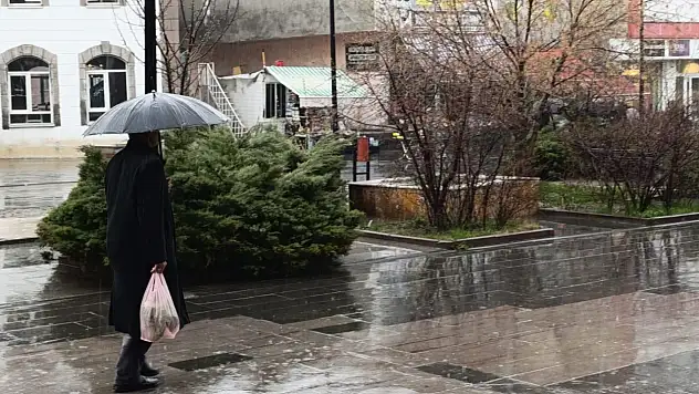 Ağrı'da güneşin ardından yağmur geri döndü