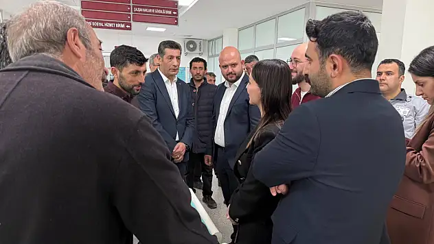 Ağrı'da hastane denetlendi, hastalara eksiklikler soruldu