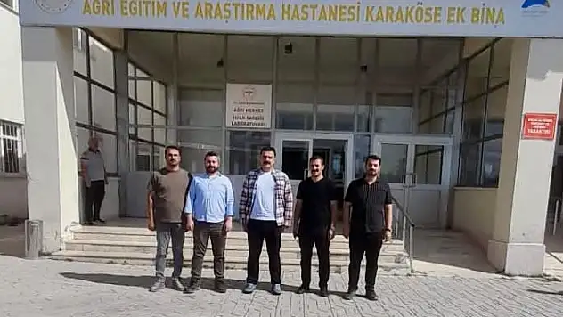 Ağrı'da hastanenin ek binası yenileniyor
