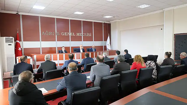 Ağrı'da İl Özel İdaresi koordinasyon toplantısı yapıldı