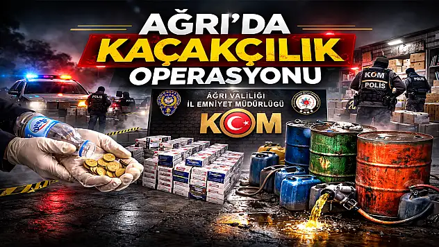 Ağrı'da kaçakçılığa 15 günde büyük darbe