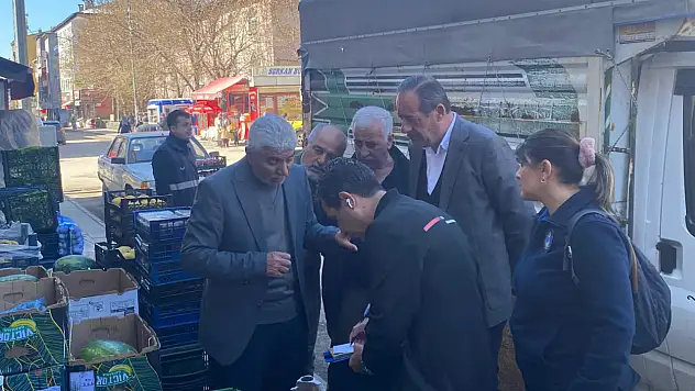 Ağrı'da kaldırımlar için sıkı denetim başlatıldı
