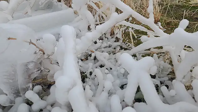 Ağrı'da kar sonrası dondurucu soğuk: Eleşkirt ve Taşlıçay dondu