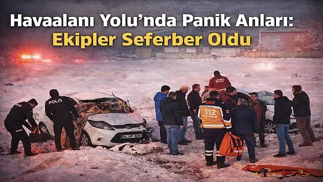 Ağrı'da kar üzerinde can pazarı: 2 kişi yaralandı!