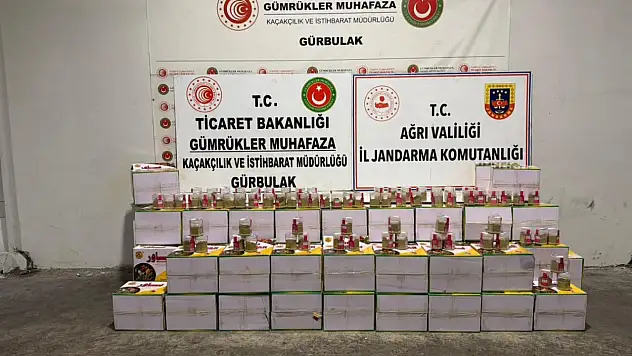 Ağrı'da kavanozlardan eroin çıktı