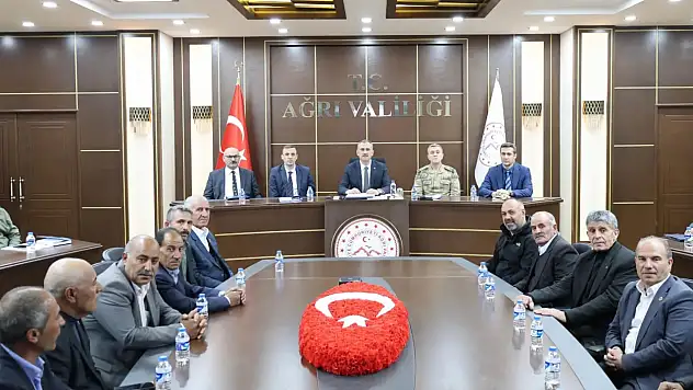 Ağrı'da köylerin sorunları masaya yatırıldı