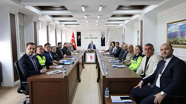 Ağrı'da Kurban Bayramı tedbirleri masaya yatırıldı