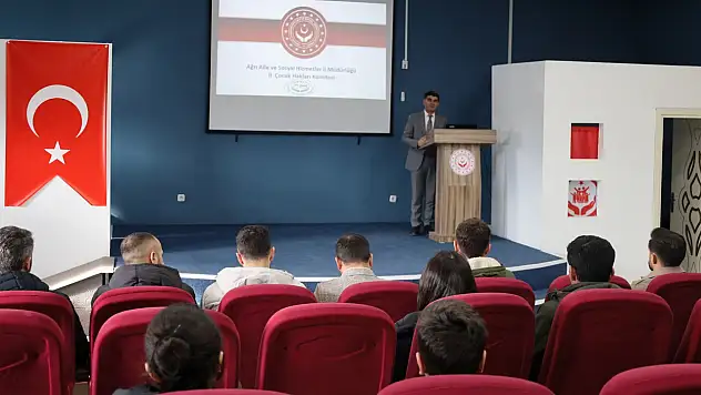Ağrı'da kurum personeline İş Sağlığı ve Güvenliği Eğitimi