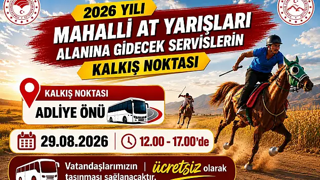 Ağrı'da Mahallî At Yarışları için geri sayım başladı