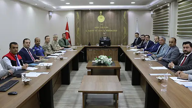 Ağrı'da mevsimlik tarım işçileri için koordinasyon toplantısı gerçekleştirildi