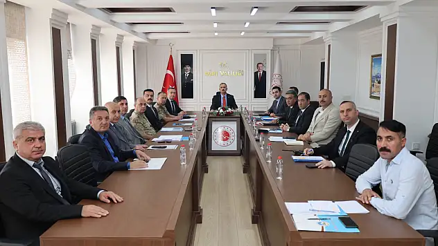 Ağrı'da öğrencilerin güvenliği için yol haritası belirlendi