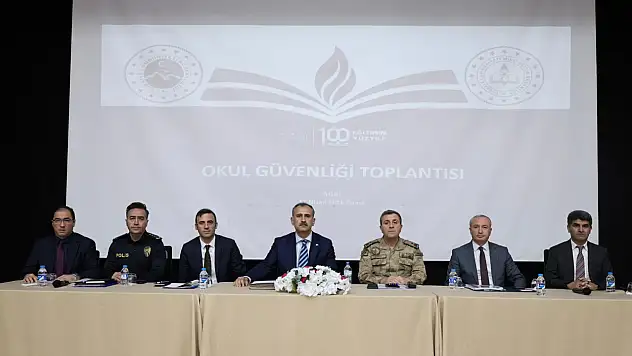 Ağrı'da okul güvenliği masaya yatırıldı