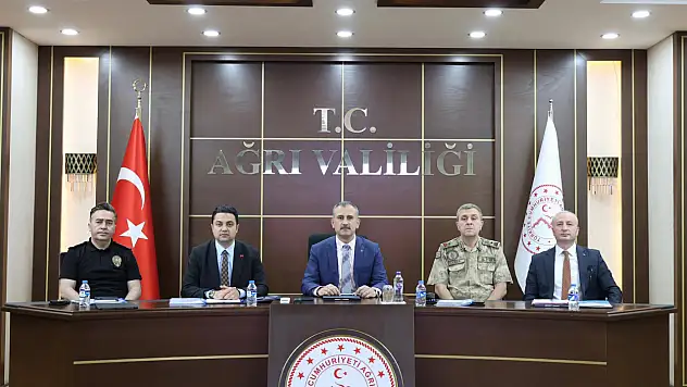 Ağrı'da okul güvenliği masaya yatırıldı: 287 okula kamera sistemi kuruldu