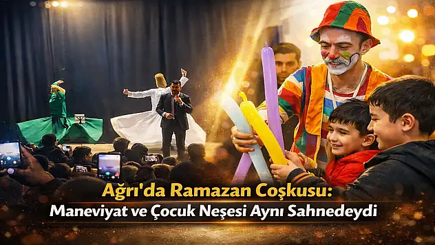 Ağrı'da Ramazan etkinliği dolu dolu geçti