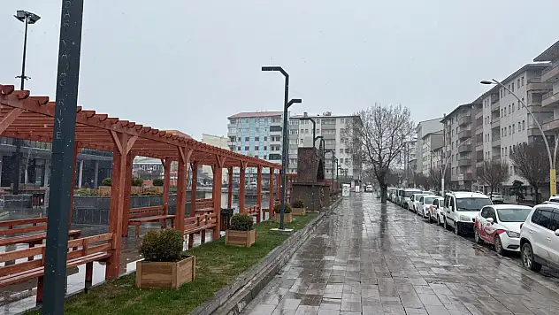Ağrı'da sağanak ve kar yağışı günlük yaşamı zorlaştırıyor