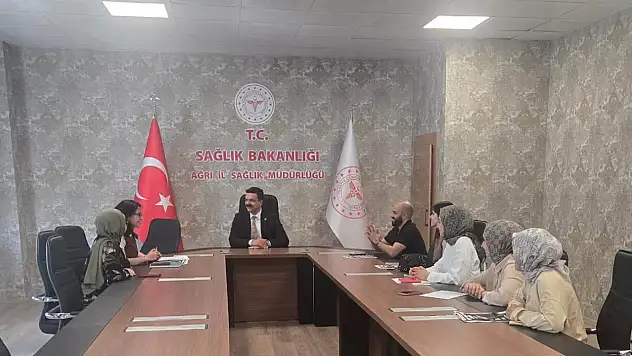 Ağrı'da sağlık tesislerindeki yemek ve diyet hizmetleri masaya yatırıldı