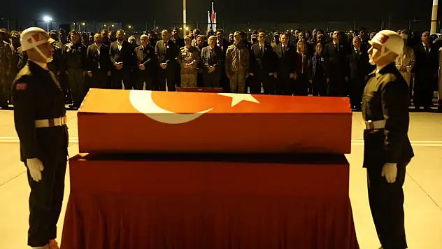 Ağrı'da şehit olan Yusuf Açay memleketine uğurlandı