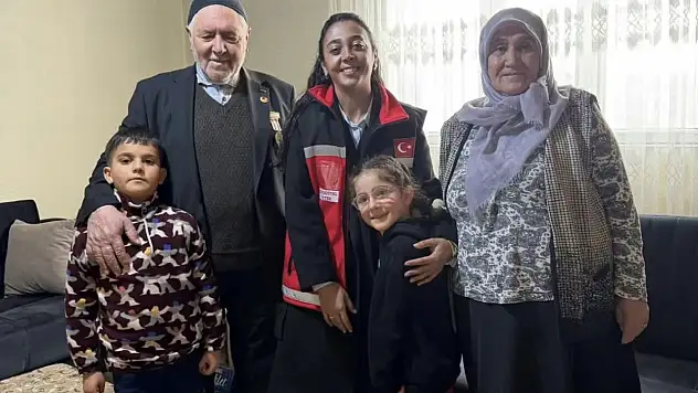 Ağrı'da şehit yakınları ve gazilere bayram ziyareti