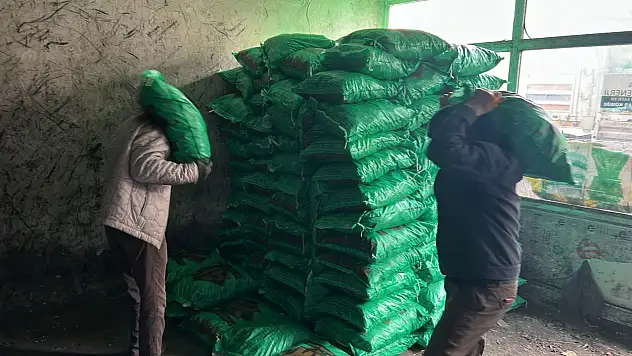 Ağrı'da soğukla birlikte kömür ve odun satışlarında hareketlilik devam ediyor