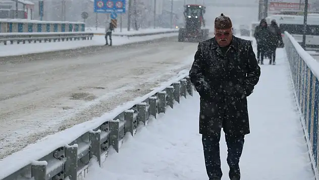 Ağrı'da soğuk hava, dereleri buzla kapladı