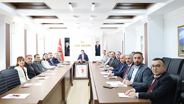 Ağrı'da Sosyal Risk Haritaları toplantısı gerçekleştirildi